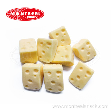 Cheese shape custom sweet gummy wholesale candy